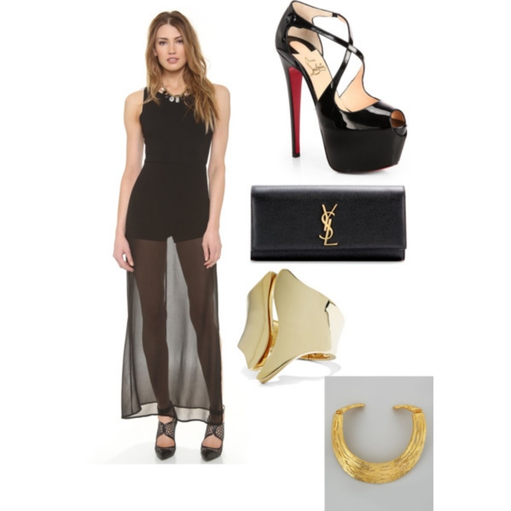 BCBGMaxAzria Kenzie romper dress